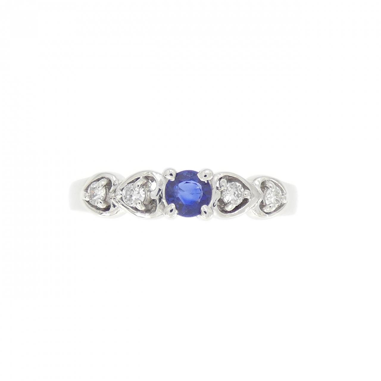 PT900 サファイヤ リング 0.15CT