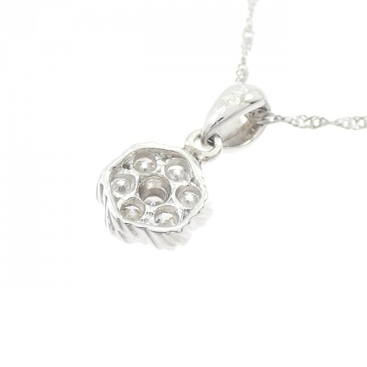 PT900/PT850 ダイヤモンド ネックレス 0.23CT