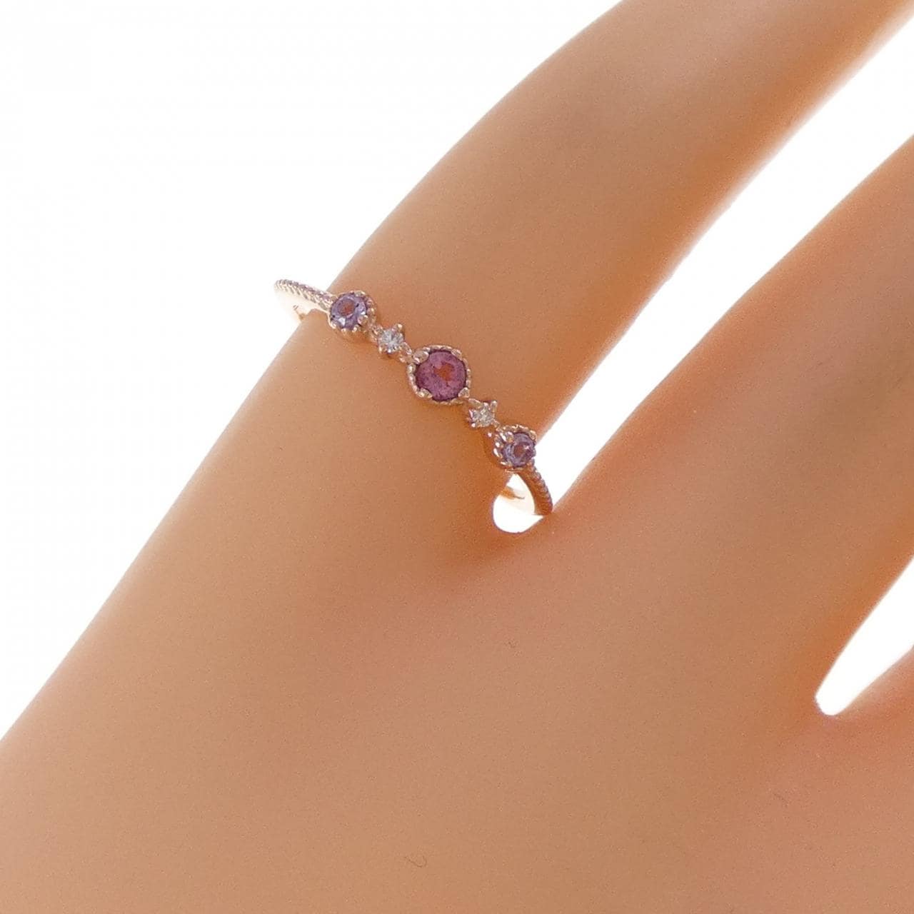 エテ カラーストーン リング