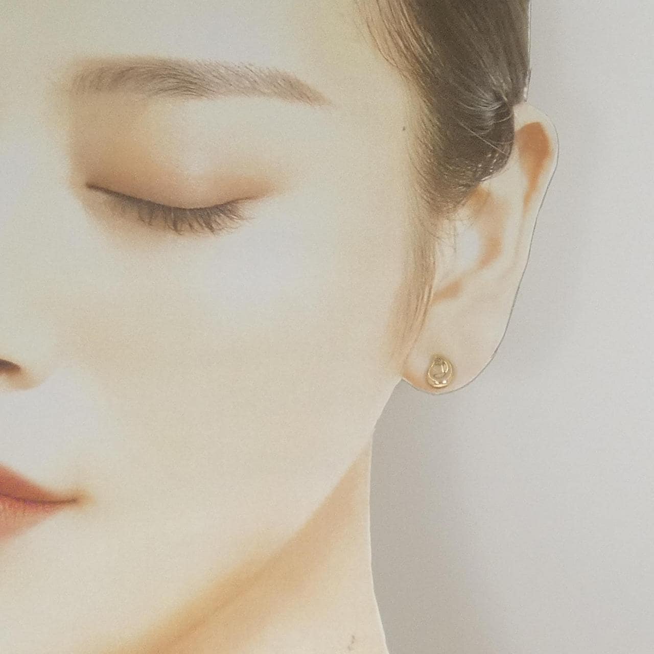 ポンテヴェキオ K10YG ピアス