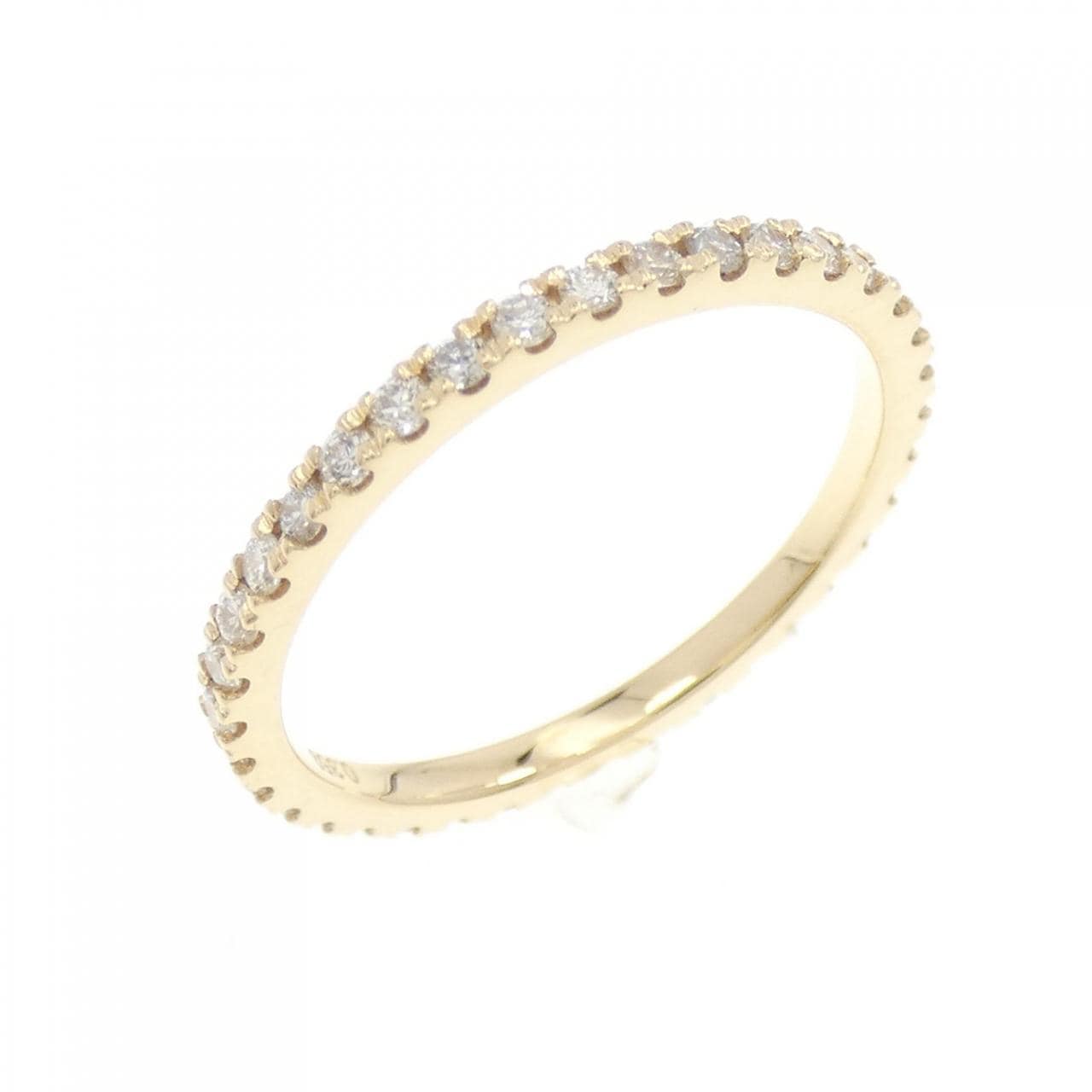 [Remake] K18YG full eternity Diamond ring 0.359CT