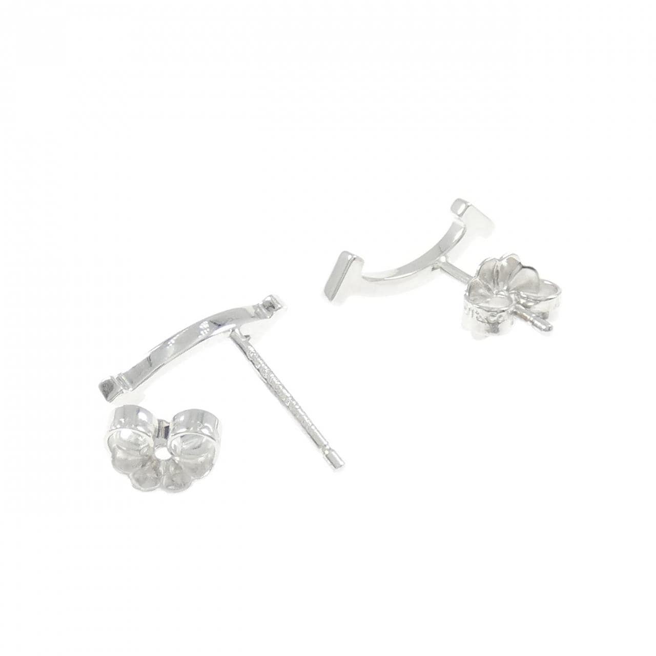 ティファニー Tスマイル ピアス