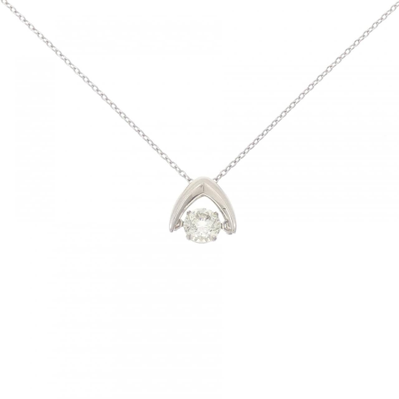 PT900/PT850 ダイヤモンド ネックレス 0.410CT
