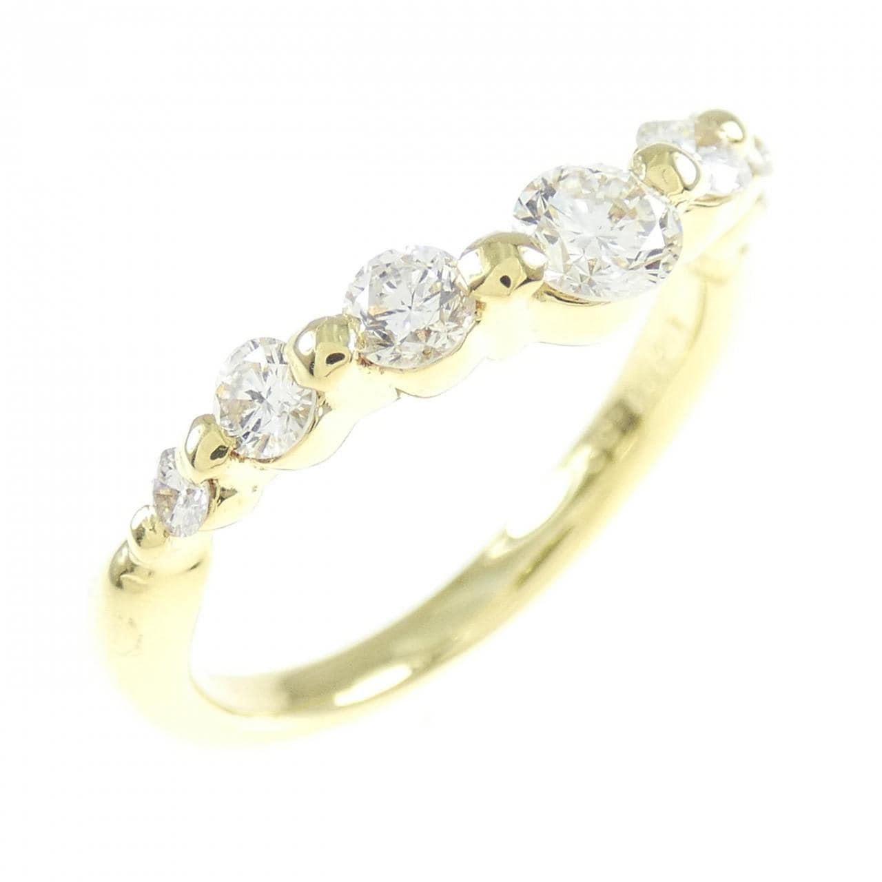 K18YG ダイヤモンド リング 0.55CT