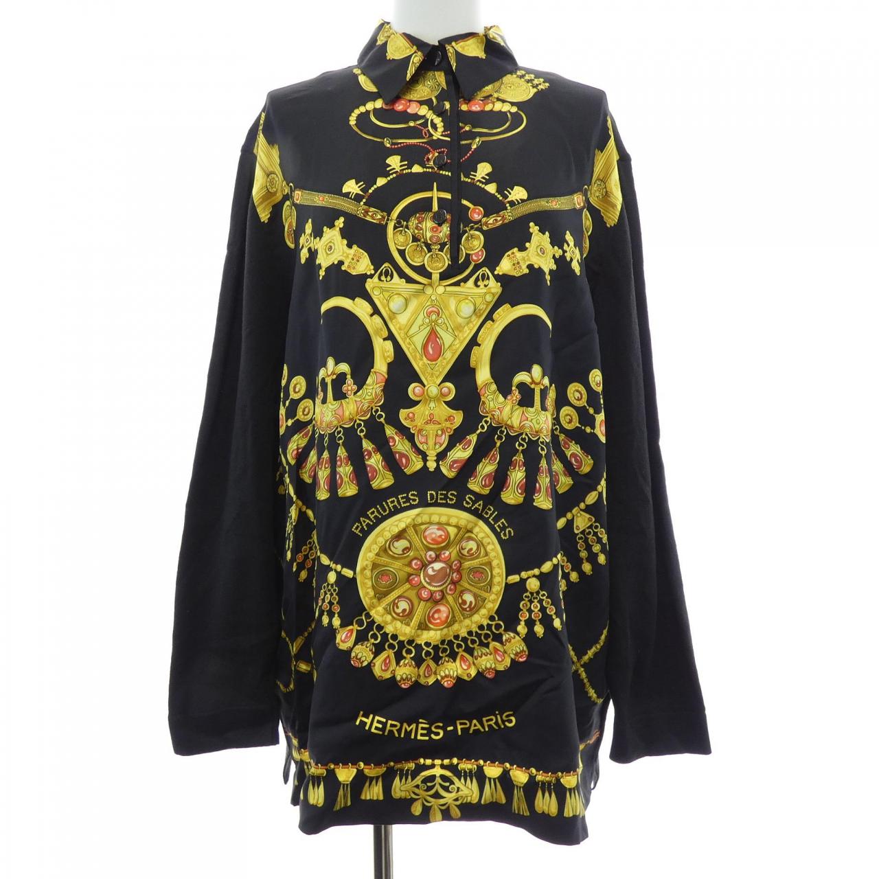 【ヴィンテージ】エルメス HERMES PARURES DES SABLES トップス