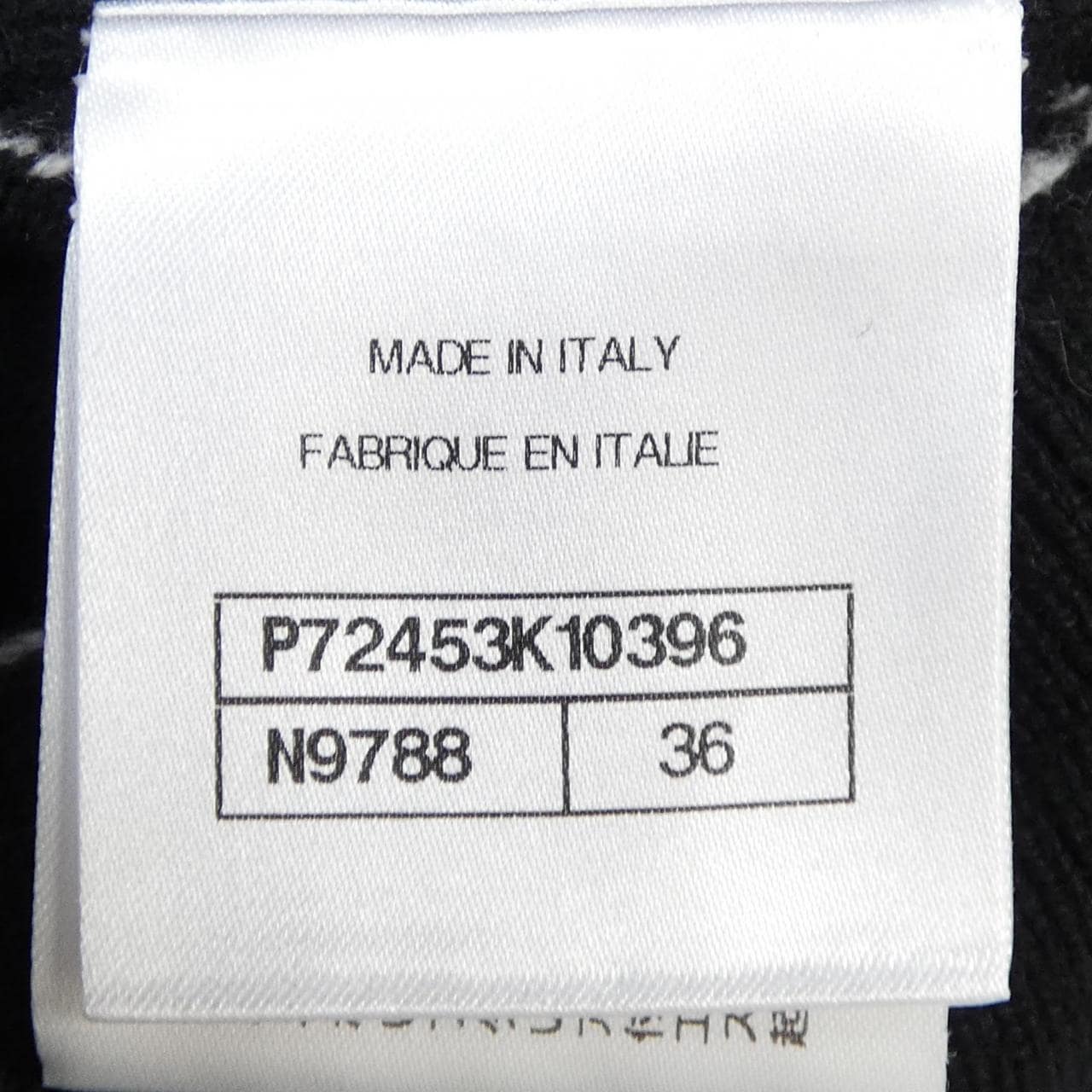 シャネル CHANEL P72453K10396 22P ニット