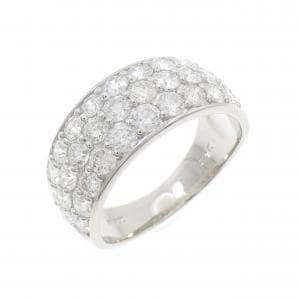 PT900 パヴェ ダイヤモンド リング 2.10CT