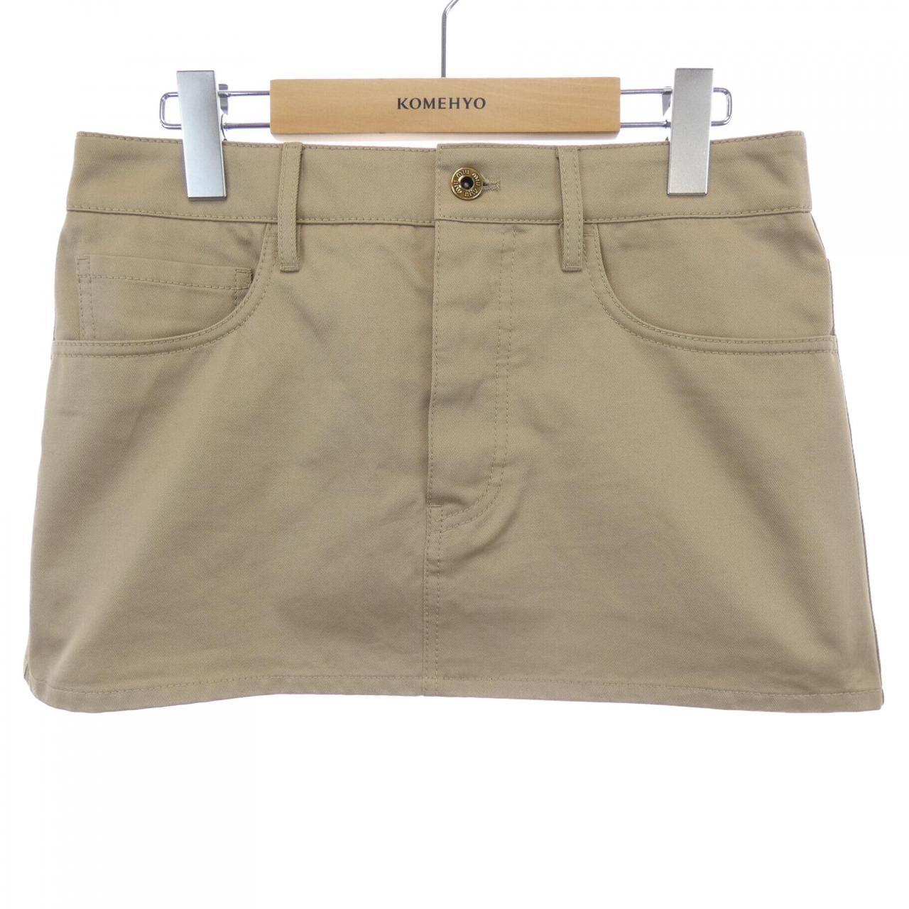 ミュウミュウ MIU MIU MIU MIU ロゴ MG2241 SOOO 1UPX スカート