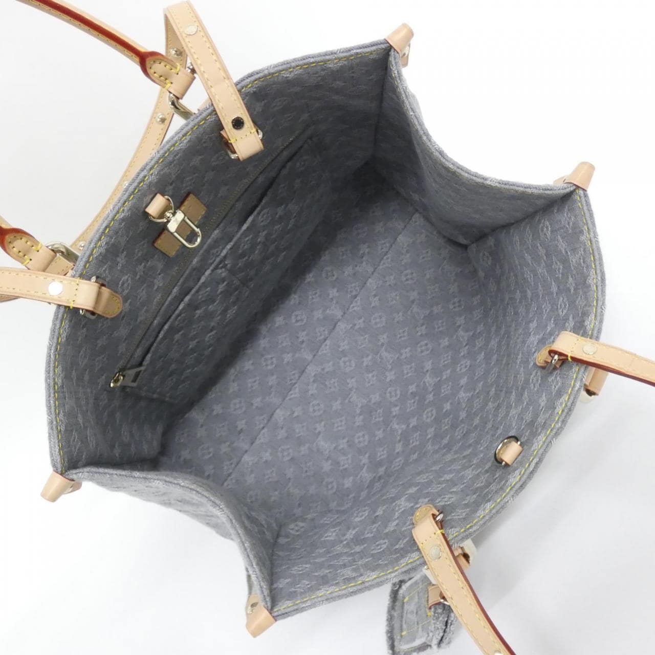 ルイヴィトン モノグラム デニム オン ザ ゴー MM M13189 バッグ