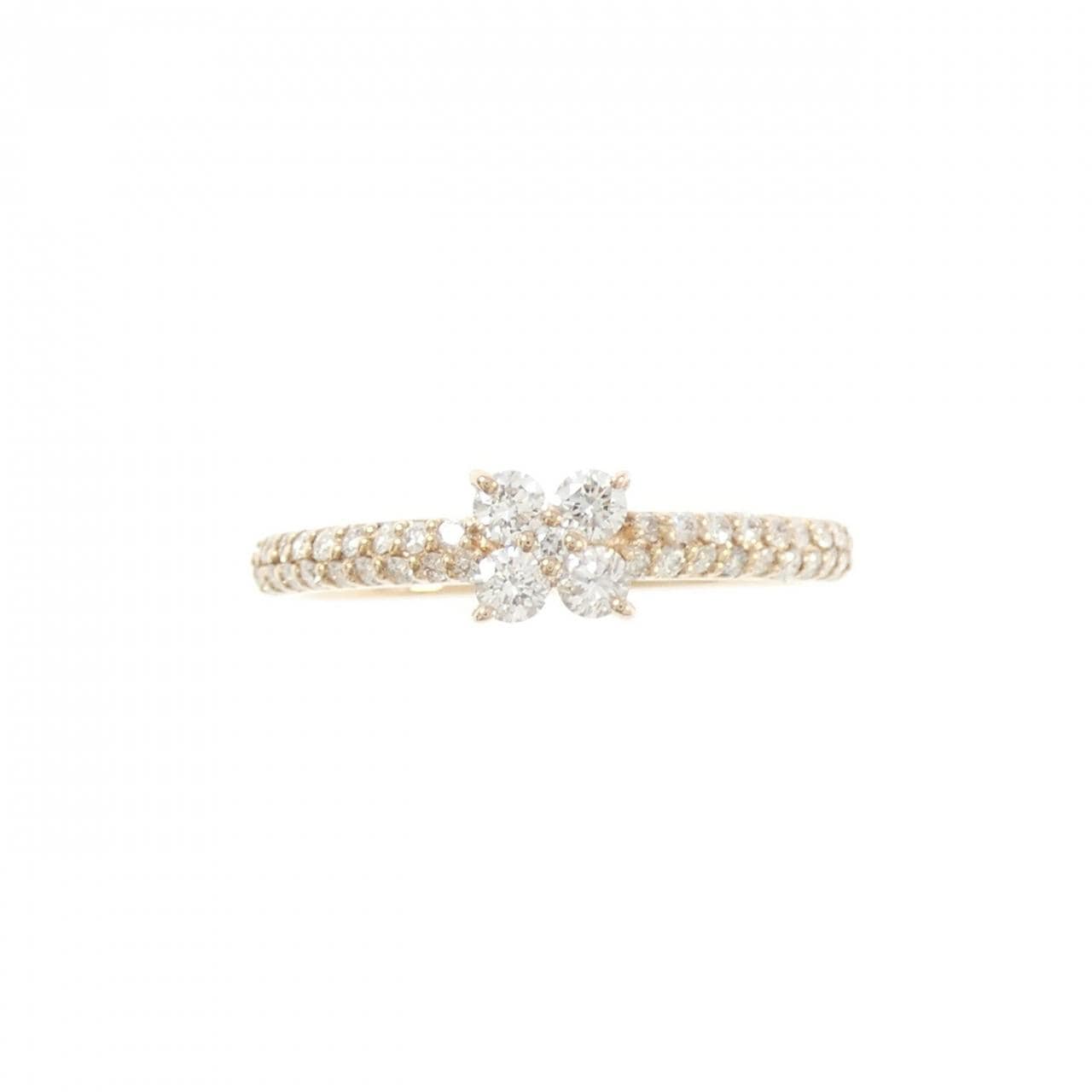ポンテヴェキオ フラワー リング 0.32CT