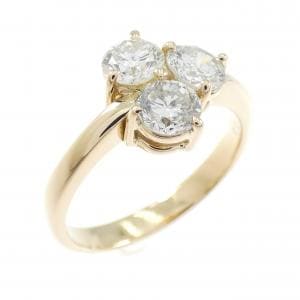 K18YG ダイヤモンド リング 1.03CT