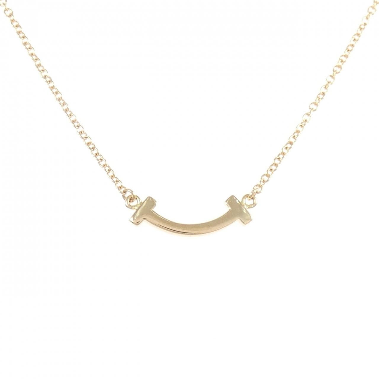 ティファニー Tスマイル ミニ ネックレス