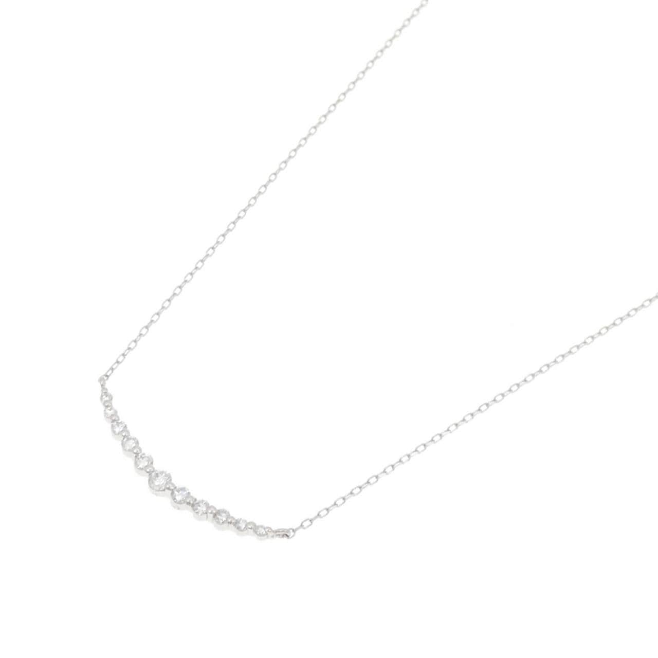 PT900/PT850 ダイヤモンド ネックレス 0.30CT