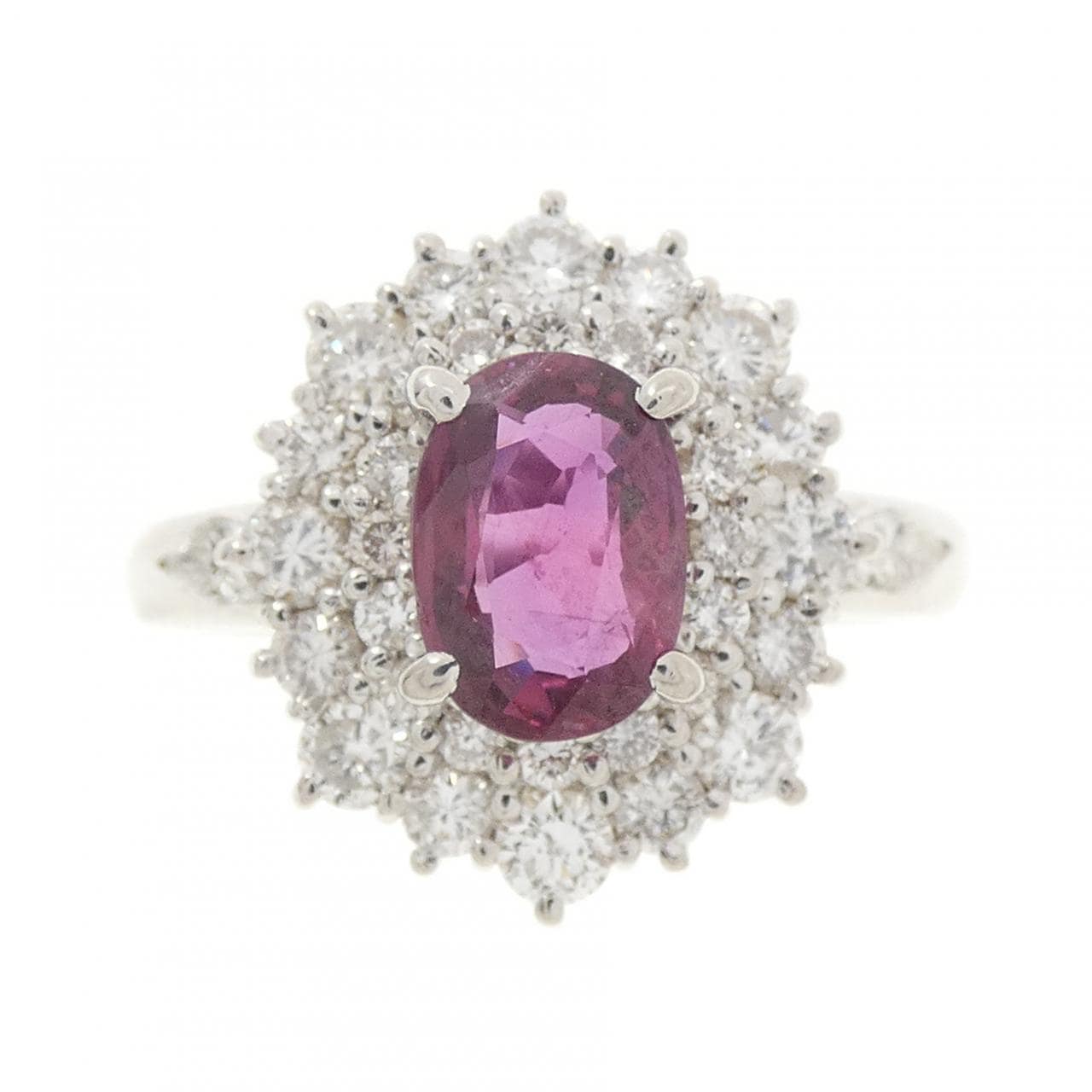 PT850 ルビー リング 1.38CT