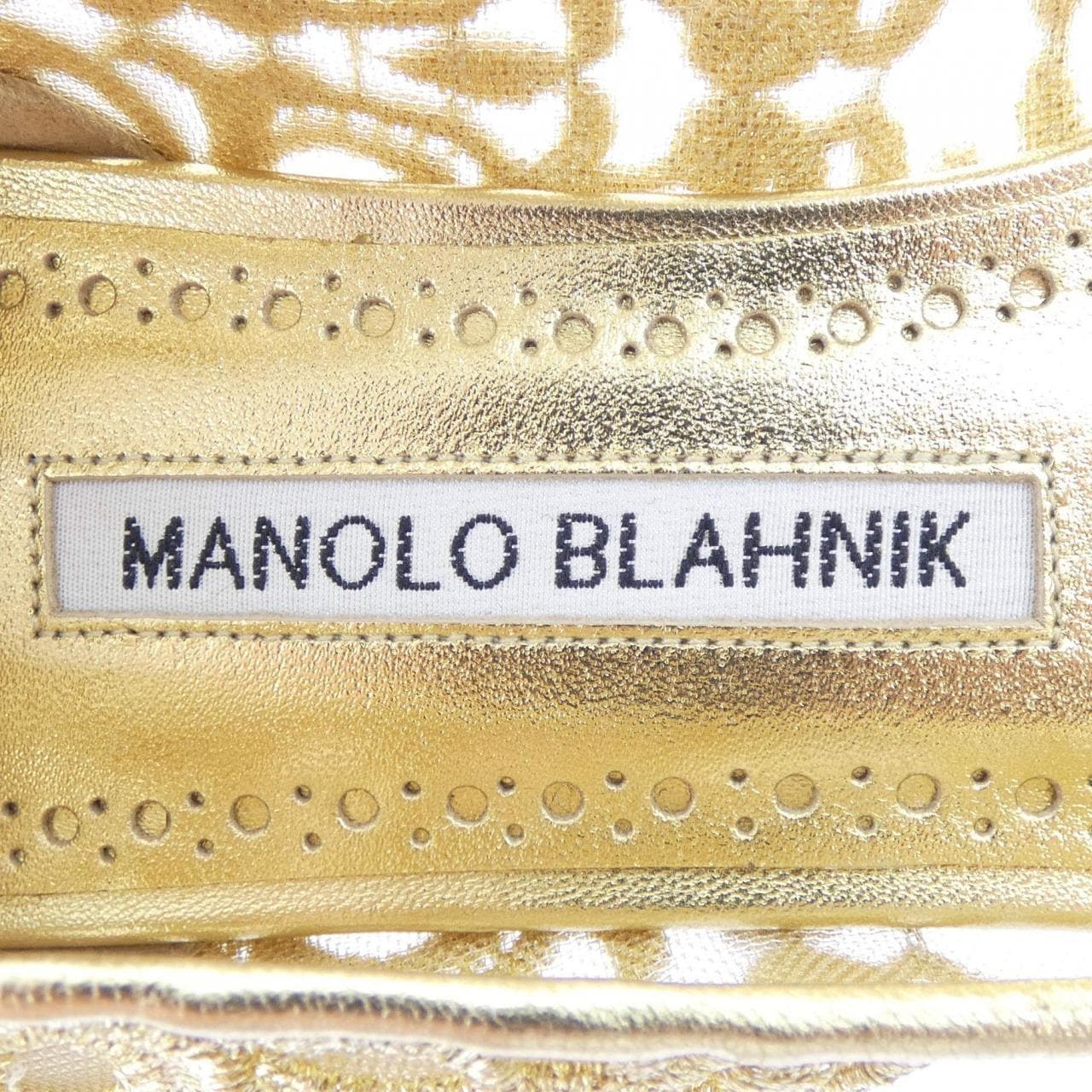 マノロブラニク MANOLO BLAHNIK フラットシューズ