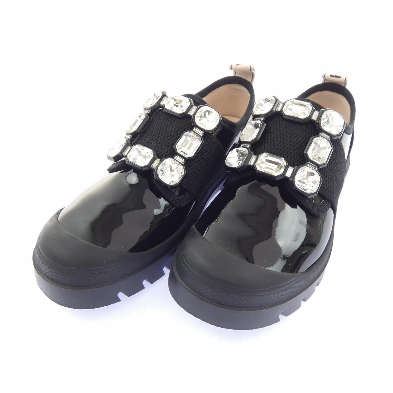 ロジェヴィヴィエ ROGER VIVIER ウォーキーヴィヴストラスバックルパテント スニーカー