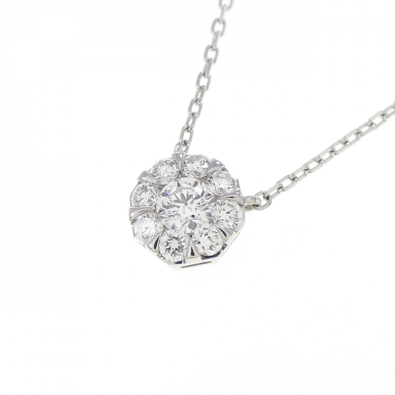 ヴァンドーム ダイヤモンド ネックレス 0.13CT