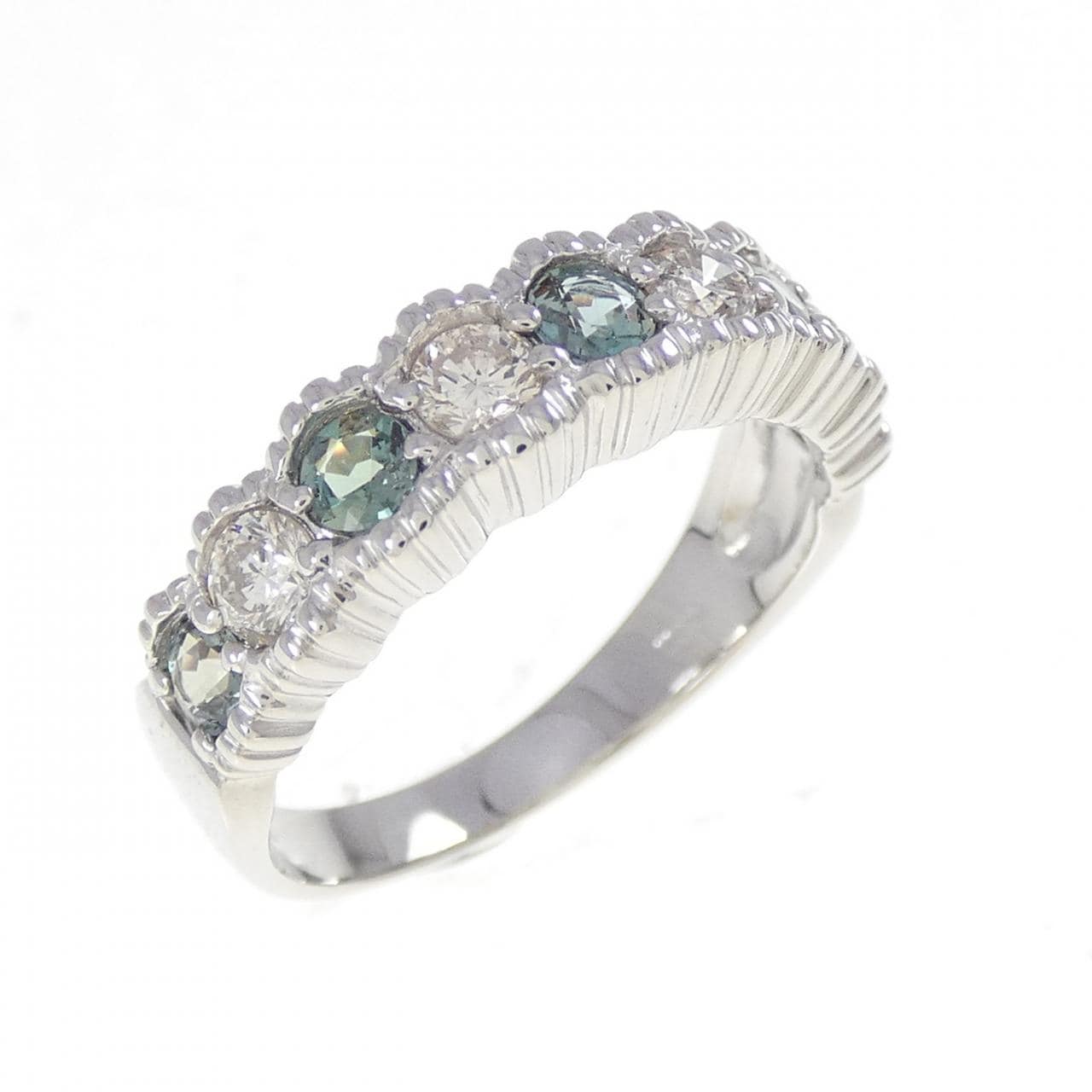 PT900 アレキサンドライト リング 0.45CT