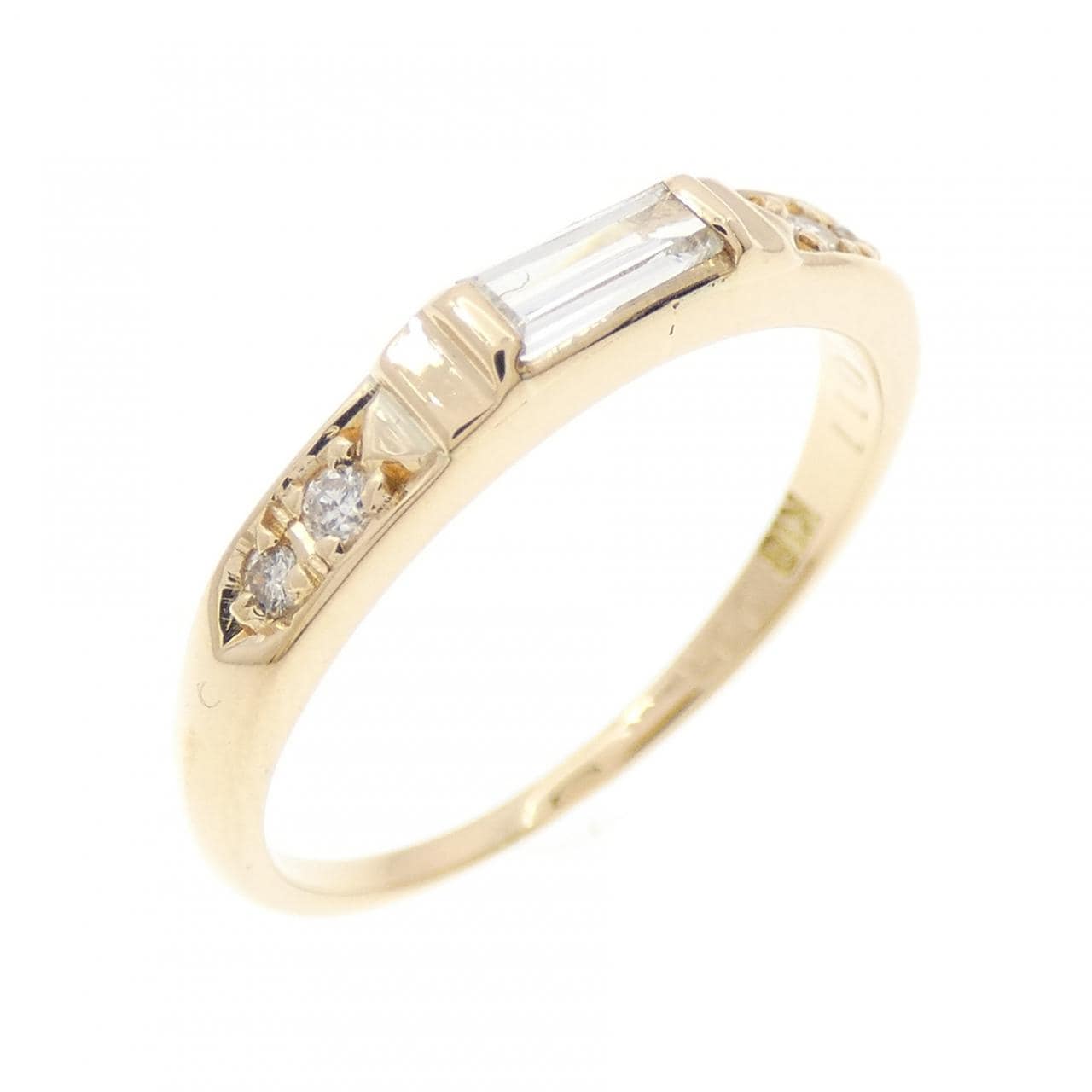 K18YG ダイヤモンド リング 0.11CT