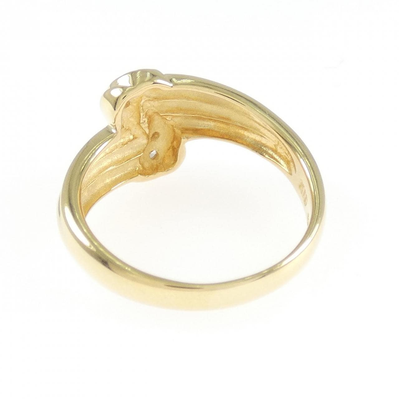 K18YG ダイヤモンド リング 0.04CT