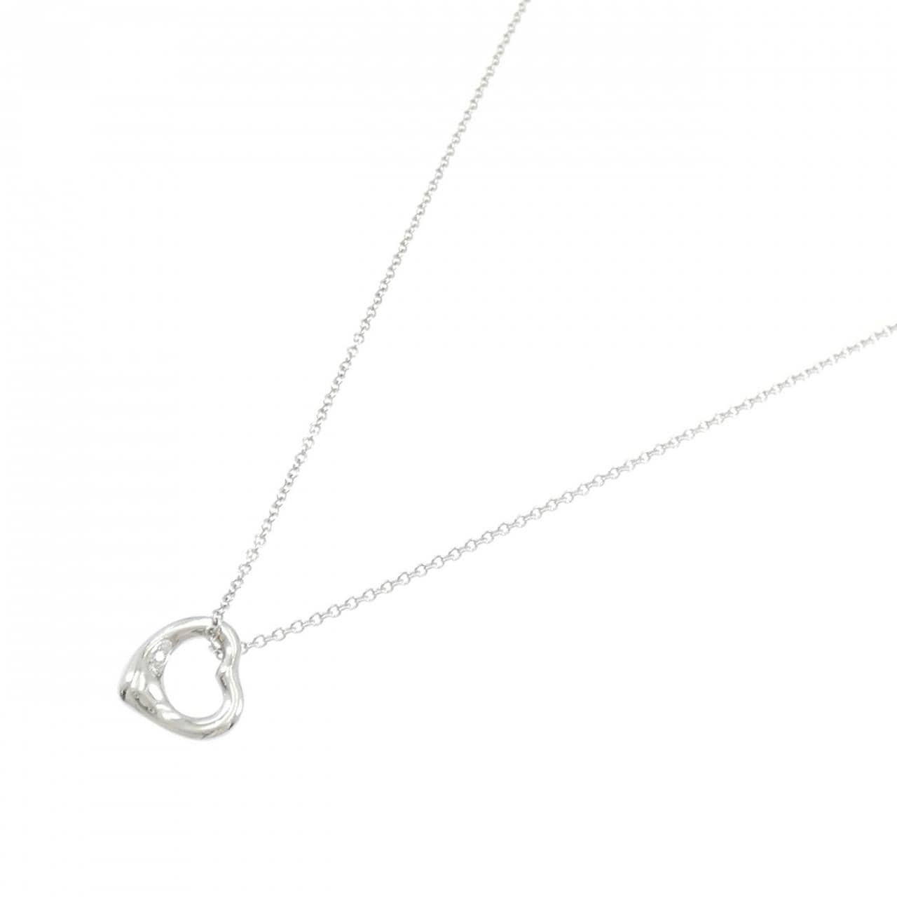 ティファニー オープンハート ミニ ネックレス