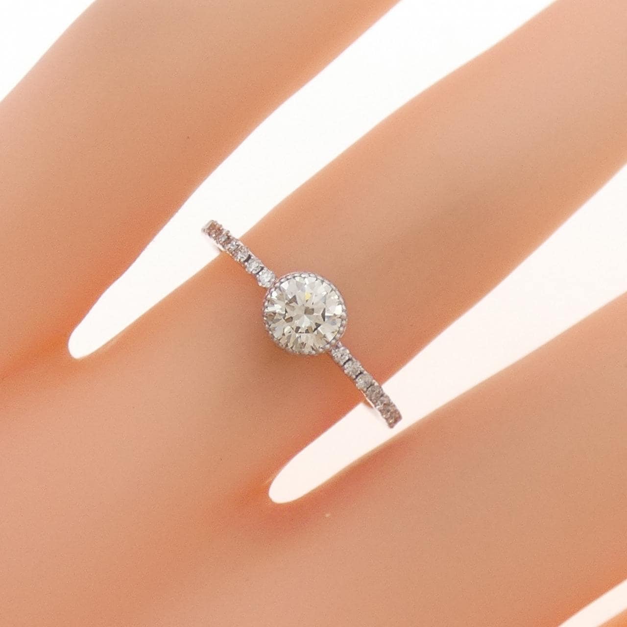 PT900 Diamond Ring 0.340CT