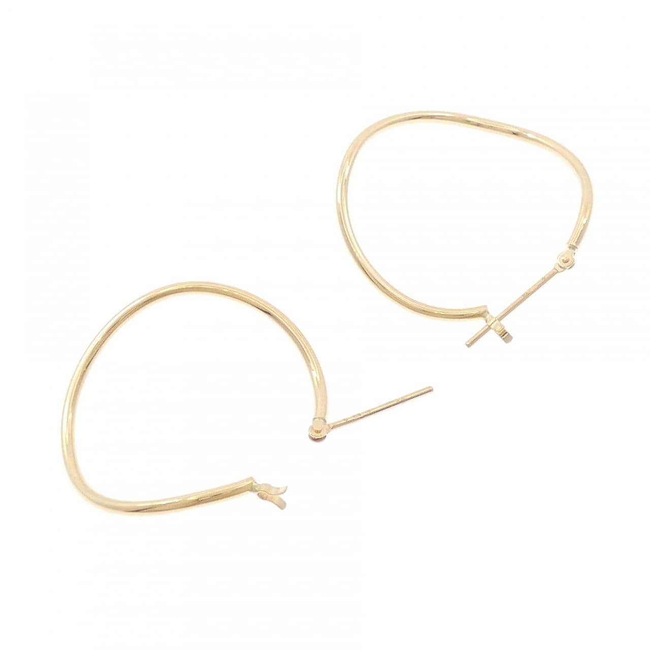 ポンテヴェキオ K18YG ピアス