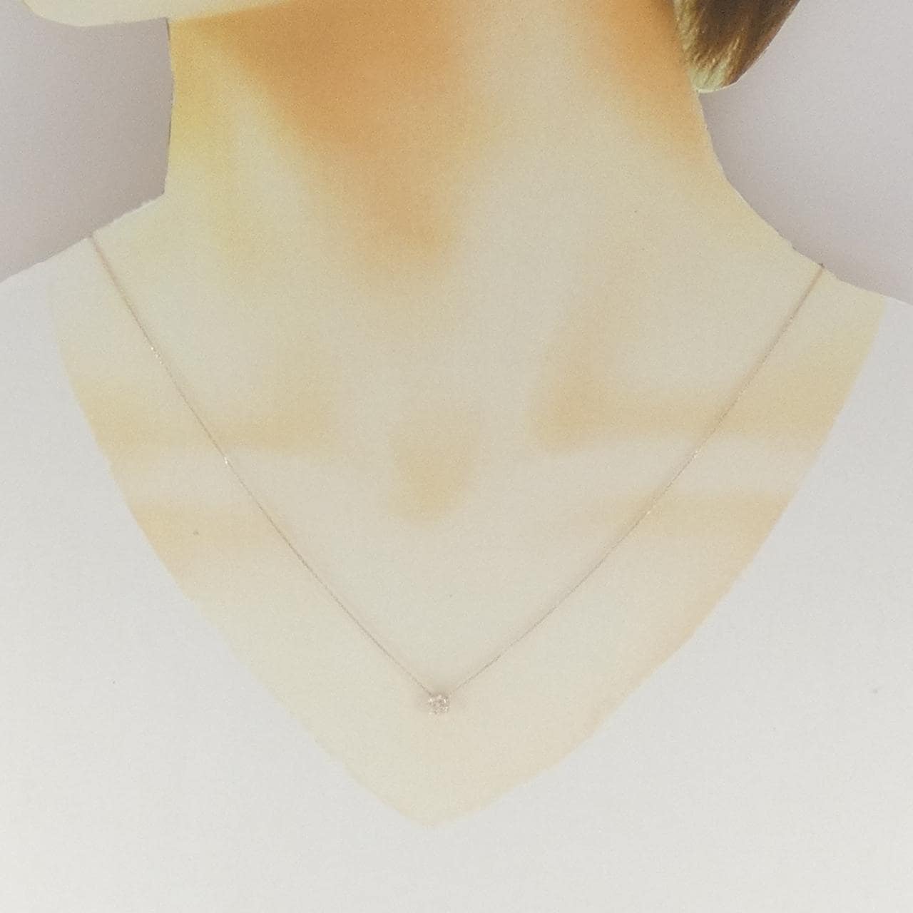 4゜C ダイヤモンド ネックレス