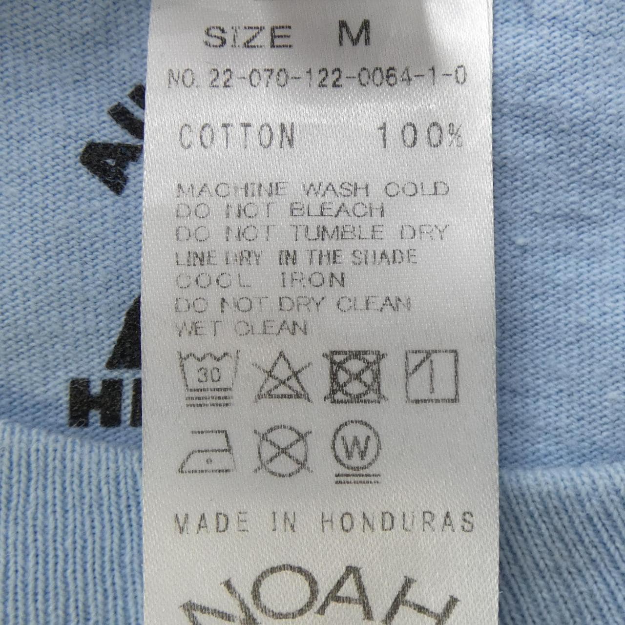 ノア NOAH Tシャツ