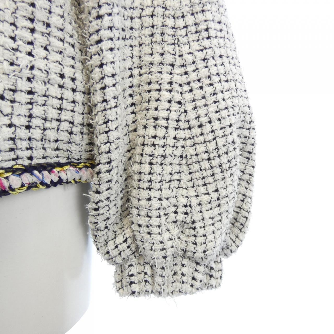 シャネル CHANEL ノーカラージャケット