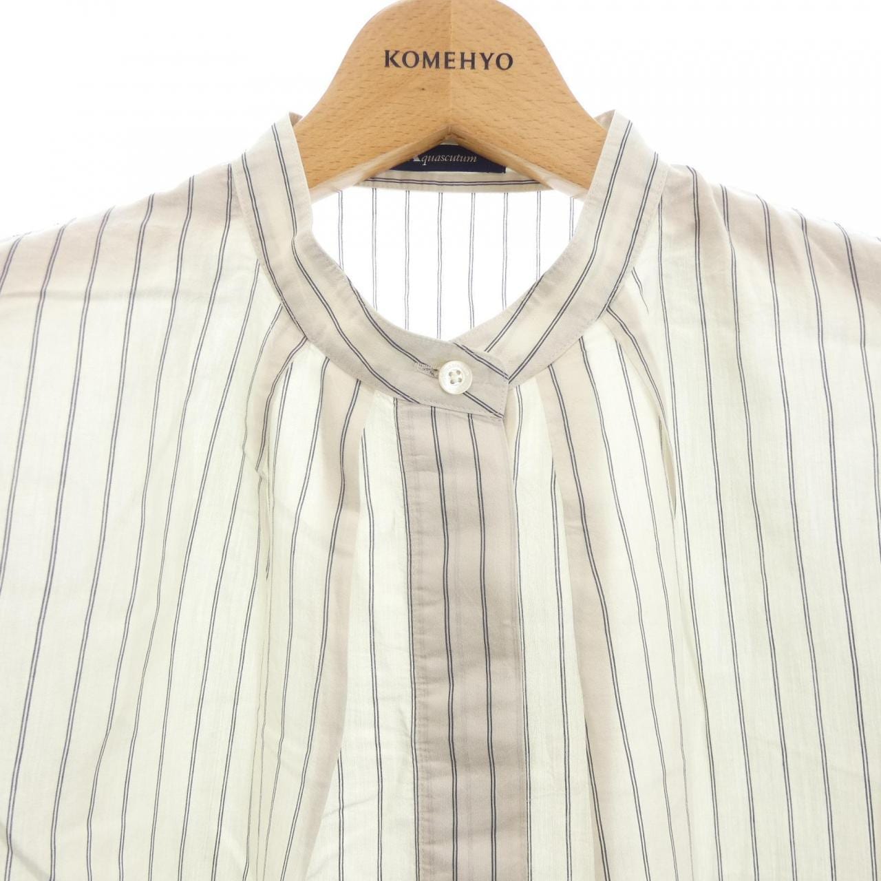 アクアスキュータム Aquascutum S／Sシャツ