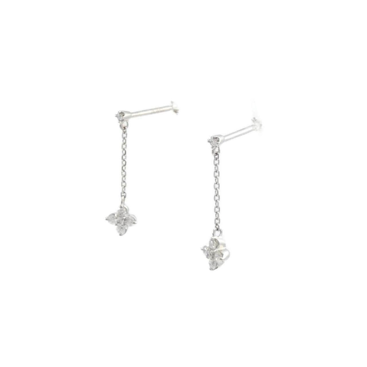 PONTE VECCHIO flower Diamond earrings 0.10CT