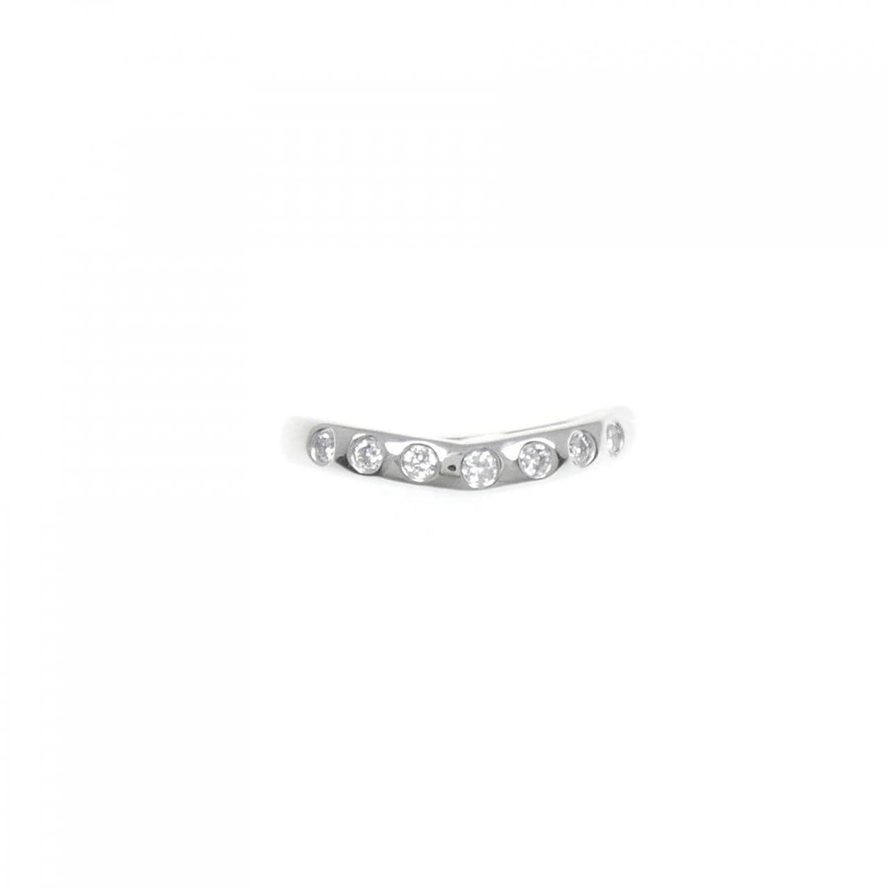K18WG ダイヤモンド リング 0.14CT