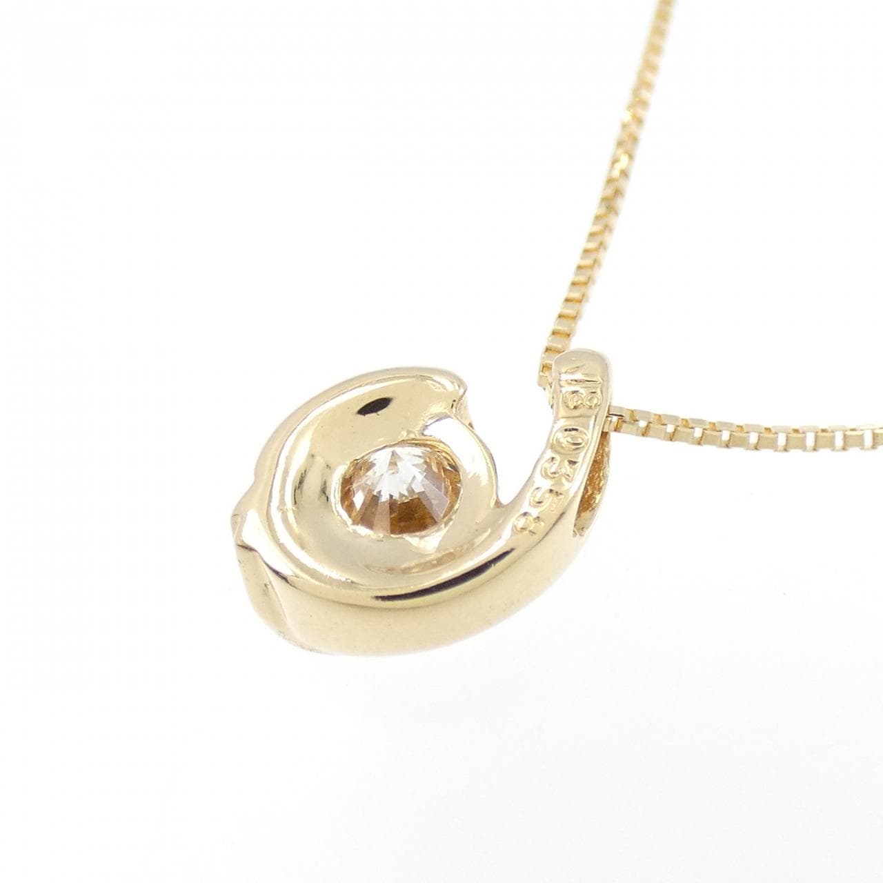 K18YG ダイヤモンド ネックレス 0.358CT