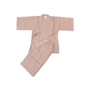 【新品】女甚平　久留米織　Ｌサイズ