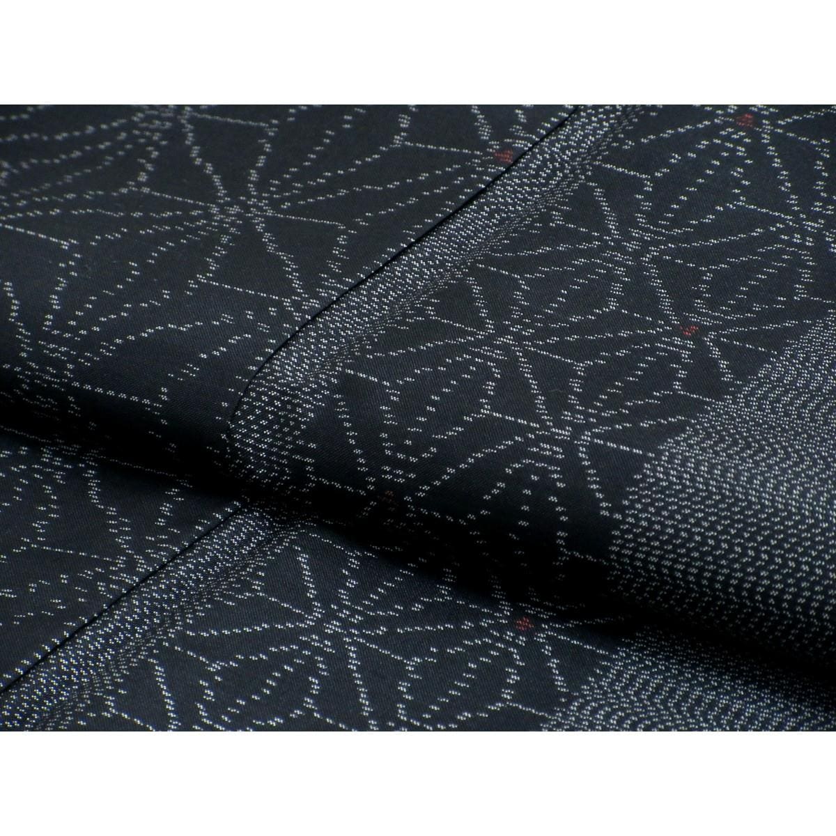 【未使用品】紬　きもの・羽織　２点セット　裄丈Ｓ寸【横双大島紬】