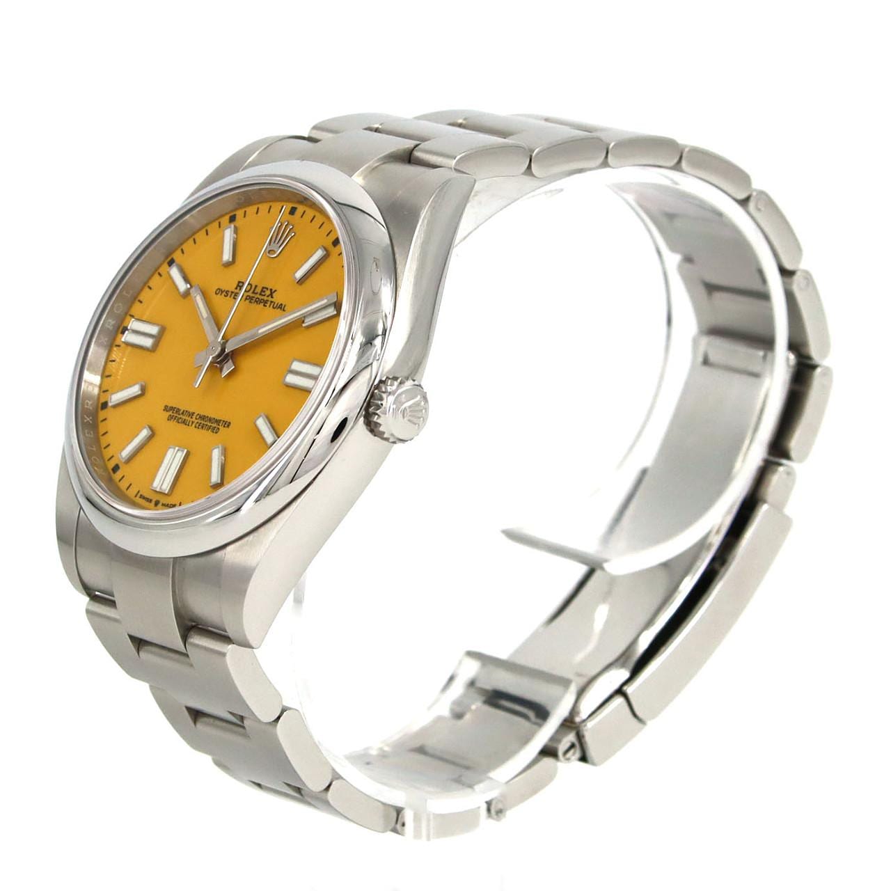 ロレックス オイスターパーペチュアル 124300 SS 自動巻 ランダム番