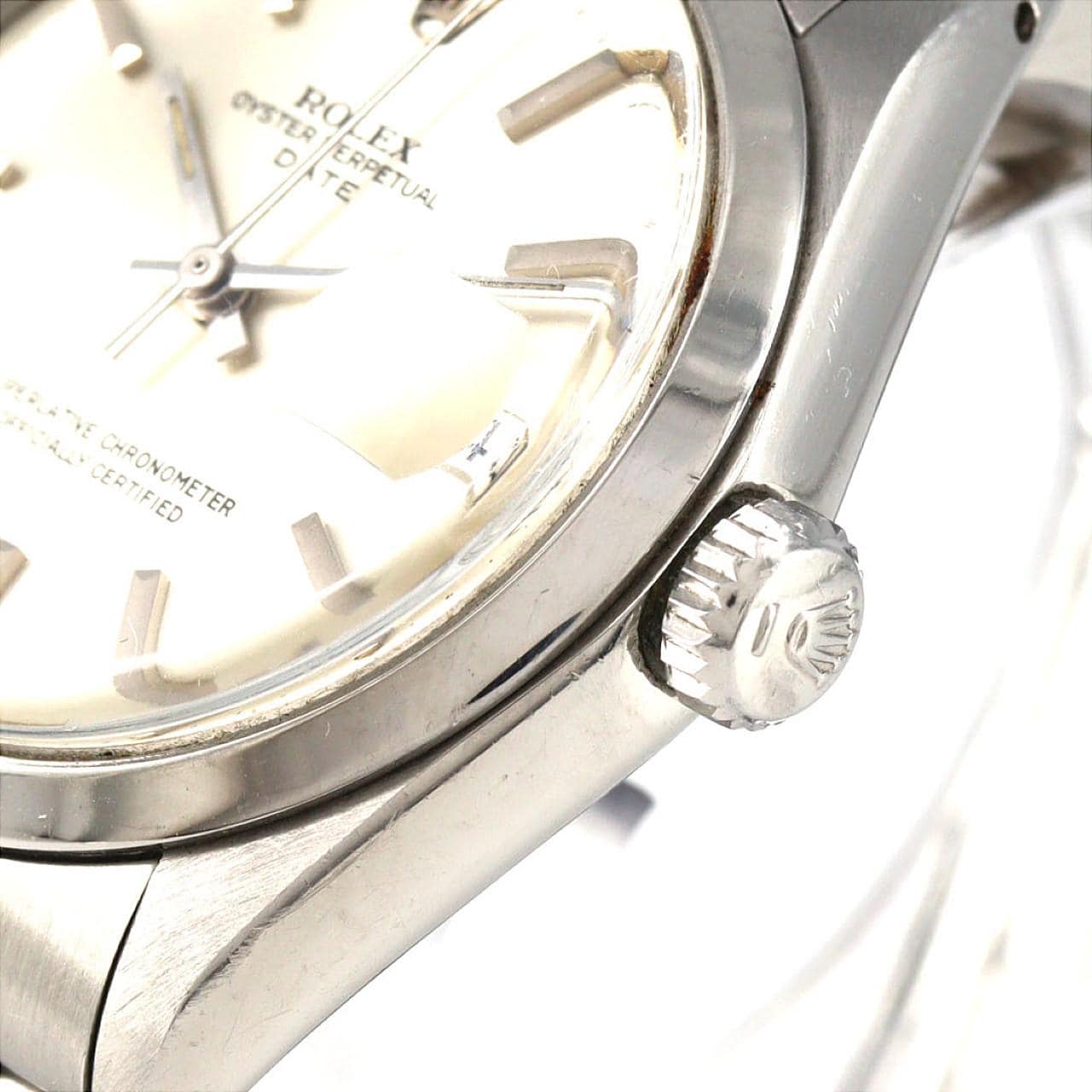 【ノーメンテナンス還元価格】ロレックス オイスターパーペチュアルデイト 1500 SS 自動巻 2番台