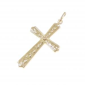 K18YG クロス ペンダント