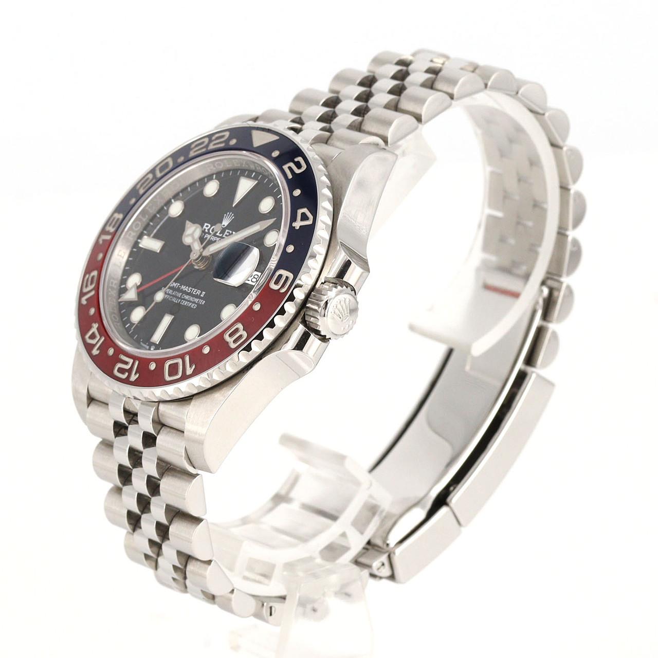 ロレックス GMTマスターⅡ 126710BLRO･5 SS 自動巻 ランダム番