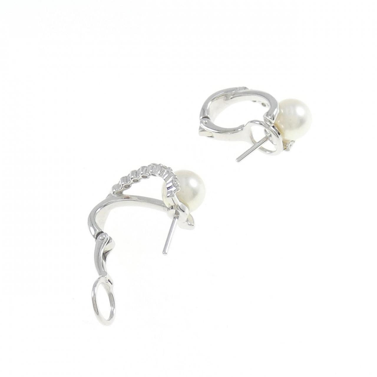 Tasaki Akoya pearl earrings 6.7mm