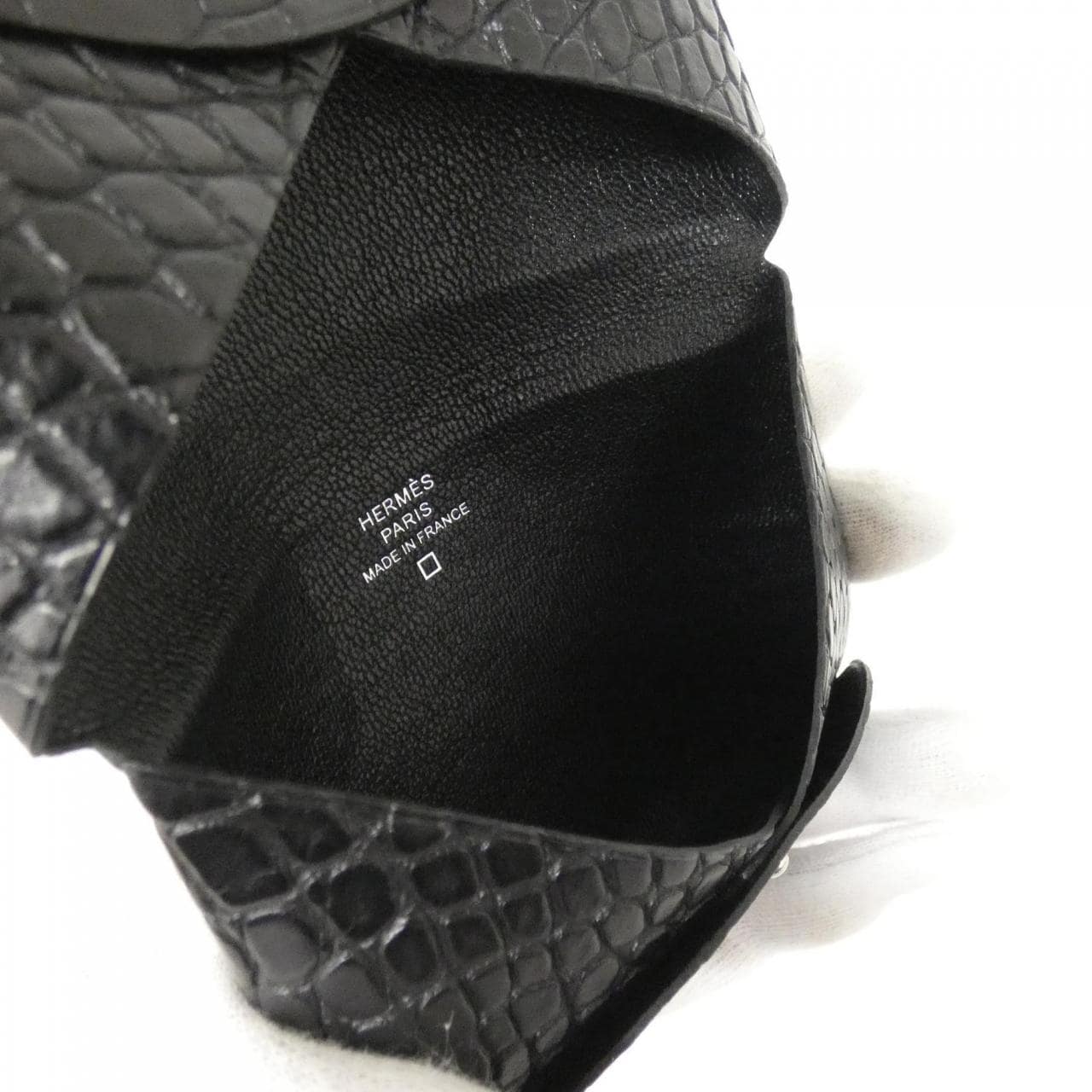 【未使用品】エルメス カルヴィ 063747CK カードケース