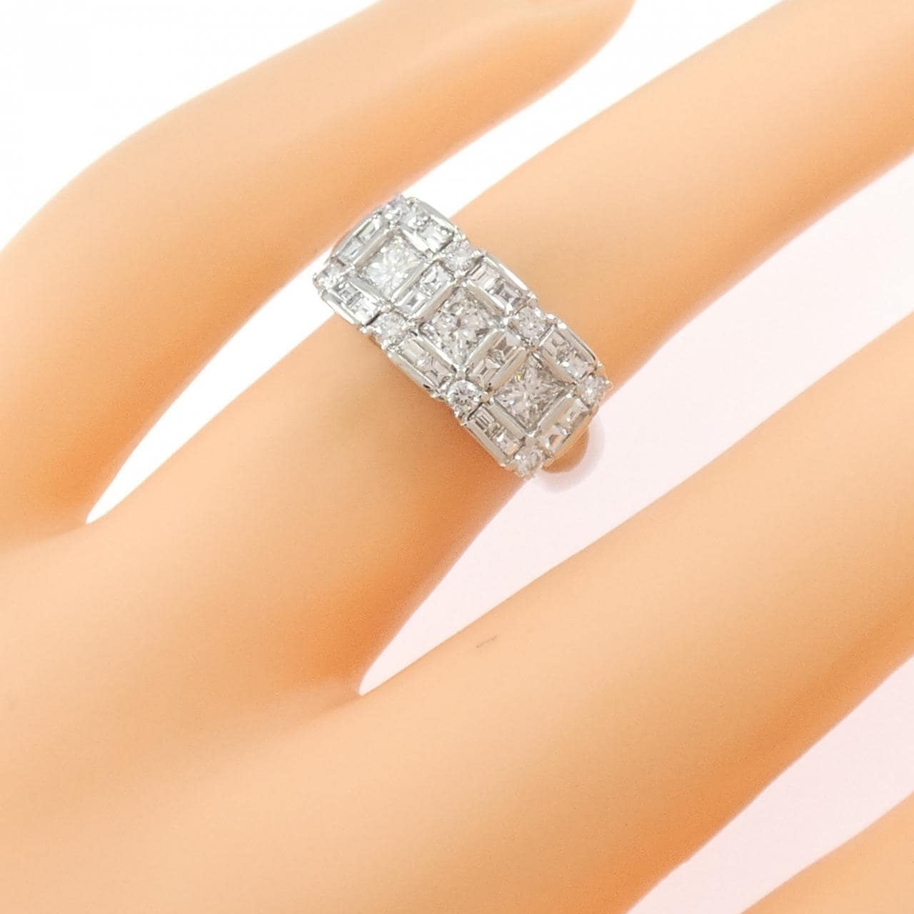 PT900 ダイヤモンド リング 1.14CT