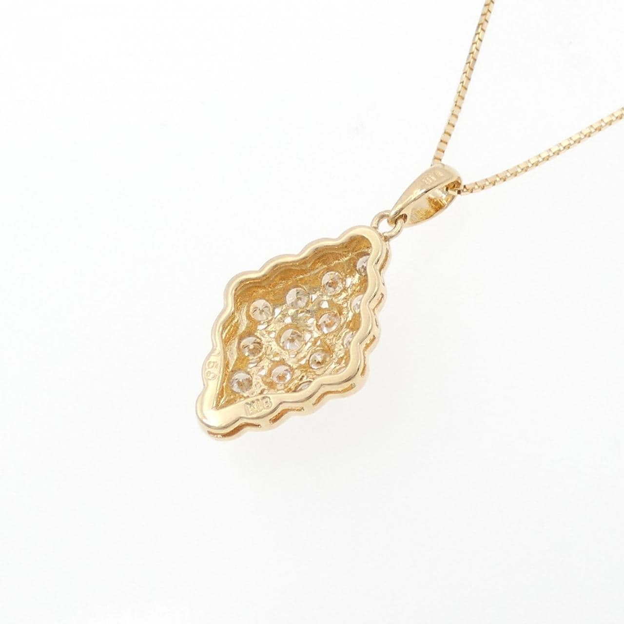 K18YG ダイヤモンド ネックレス 0.50CT