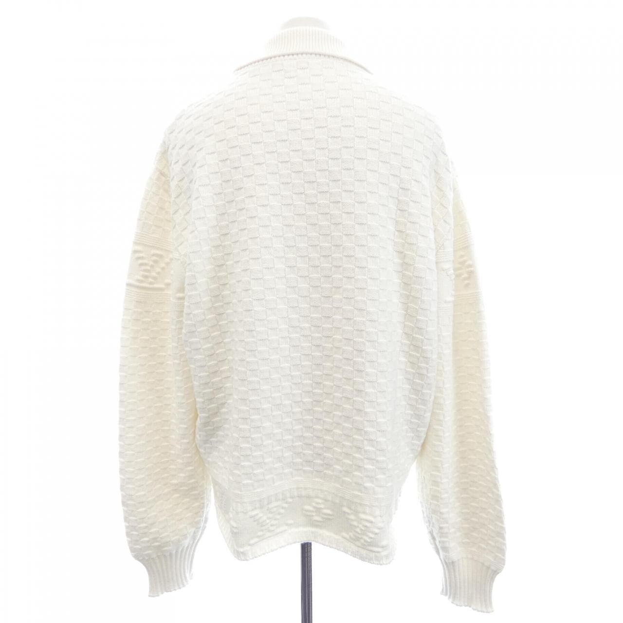 ルイヴィトン LOUIS VUITTON LVダミエウールブレンドプルオーバー HPN63WTZ8 ニット