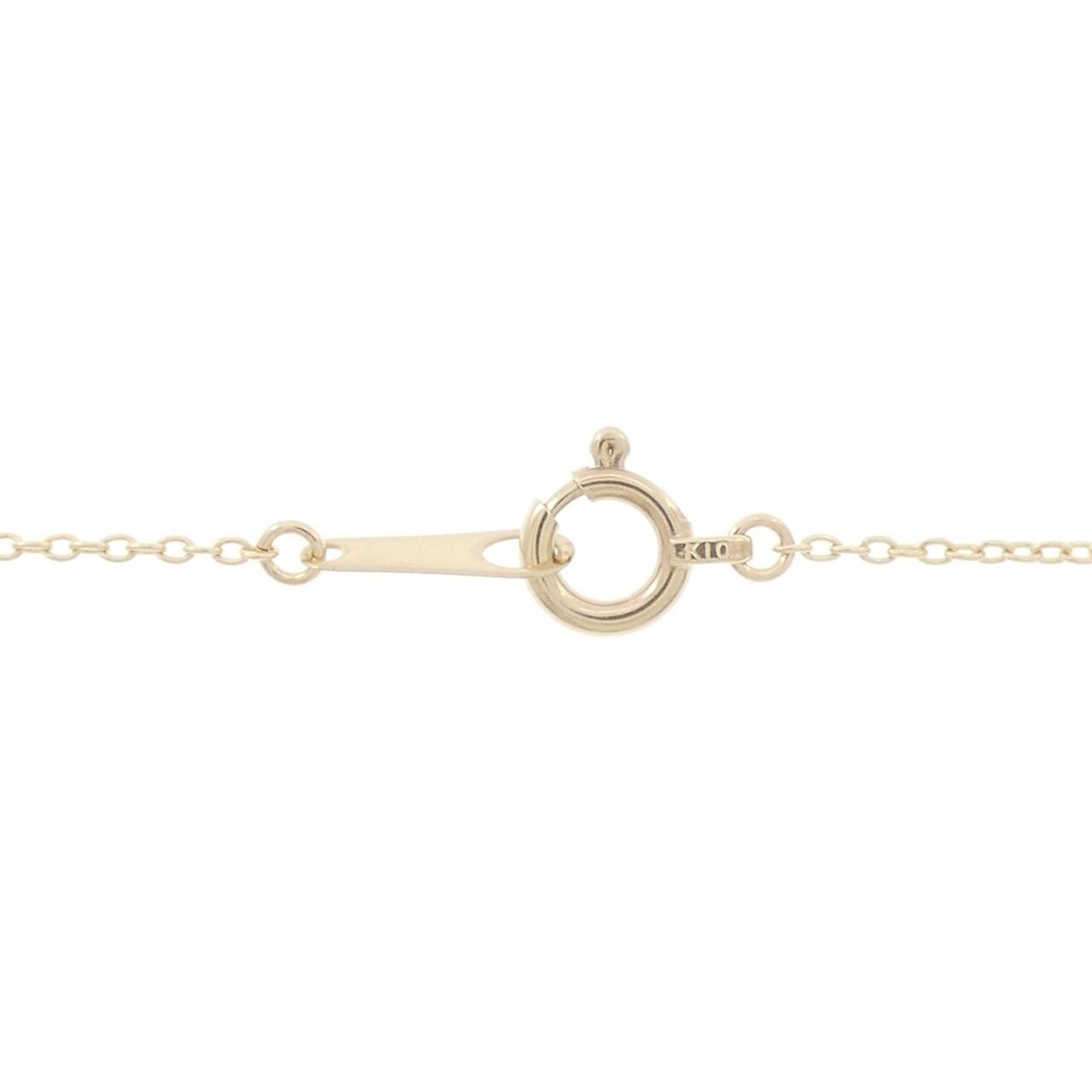 【リメイク】K10YG ホースシュー ダイヤモンド ネックレス 0.30CT