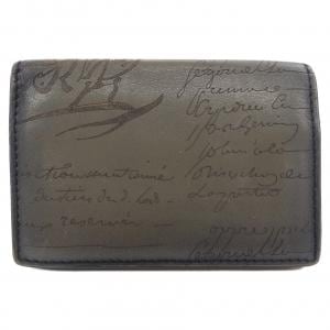 ベルルッティ Berluti インブイアスクリットレザーカードホルダー CARD CASE