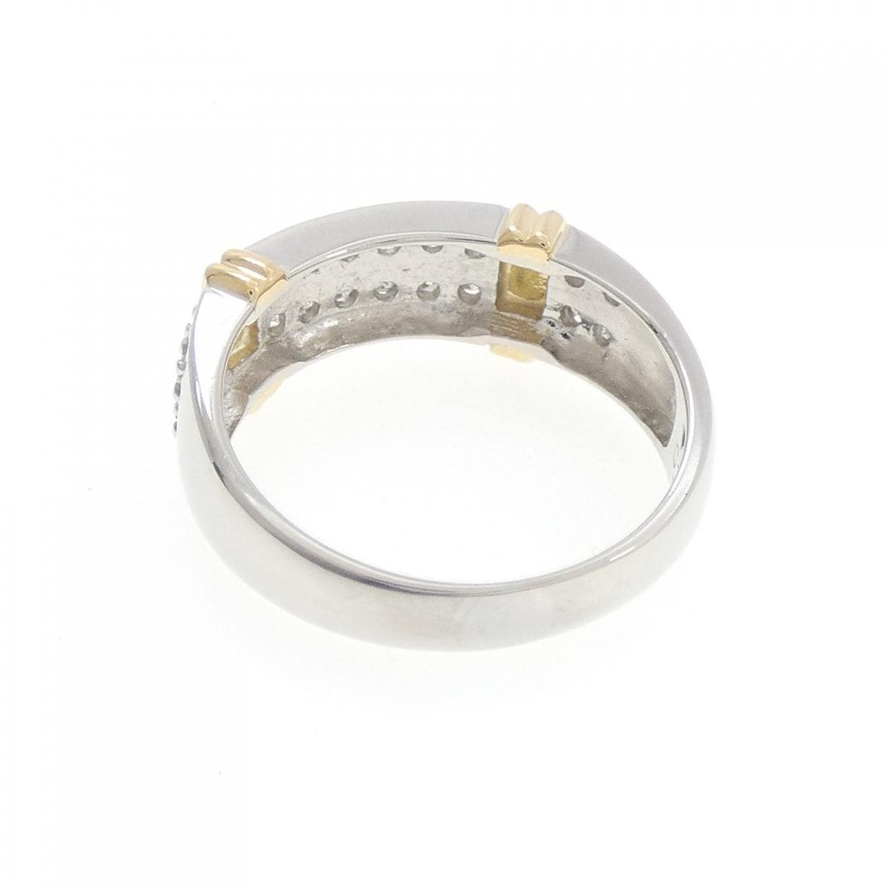 PT900/K18YG ダイヤモンド リング 0.30CT