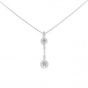 K18WG ダイヤモンド ネックレス 0.31CT