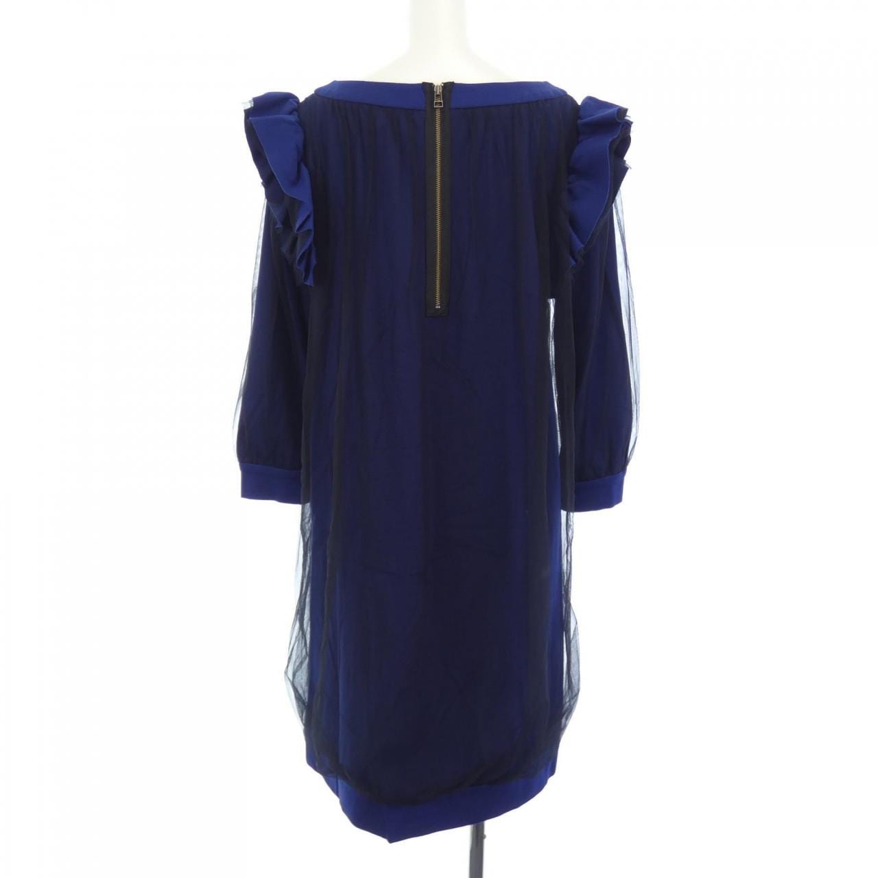 LANVIN on blue LANVIN en Bleu dress